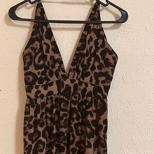 Leopard Print Women's Skirt
